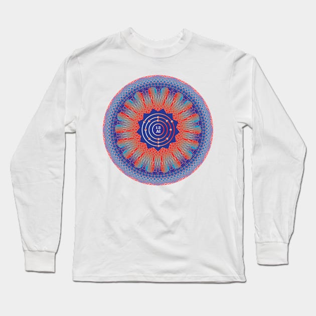 Aluminum / Aluminium Ornament Long Sleeve T-Shirt by Storistir